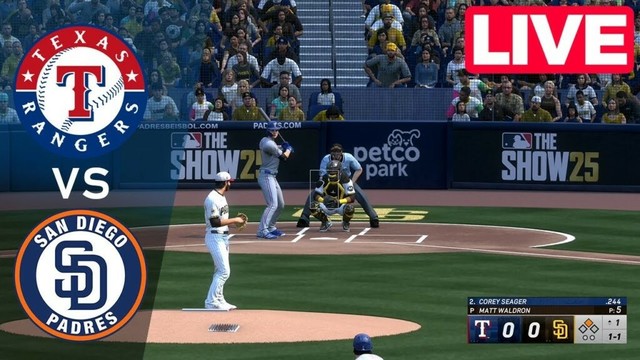 MLBLive🔴TexasRangersvs San Diego Padres- 2025年7月5日|フルゲームMLB 2025 en vivo