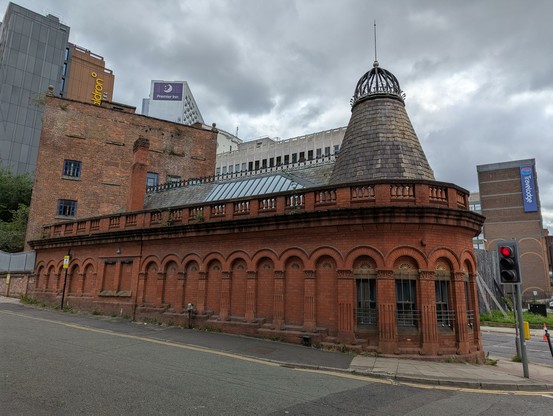 The old police station on Chapel Street in Salford, UK. Built in 1888 by engineer Arthur Jacob.
