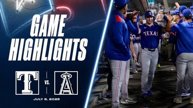 レンジャーvs.エンジェルスゲームのハイライト（7/8/25）| MLBのハイライト