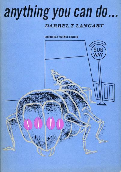 Cover illustration for the novel "Anything You Can Do".