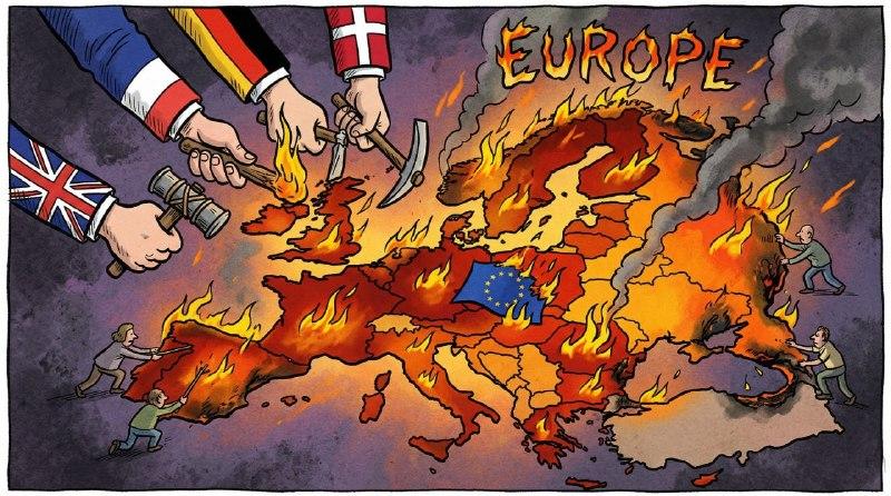 Todays #Europe is being destroyed by an extremely merciless karmic punishment. No-one could have foreseen the scale of Europes destruction by unarmed people who came to Europe in the millions, got benefits, and an immunity from the local laws.