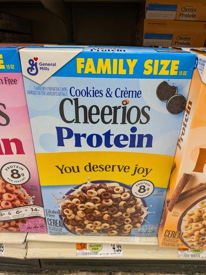 Cheerios reminding you that you deserve joy.