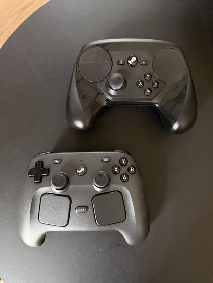 Steam Controller (2015) and Steam Controller (2026)