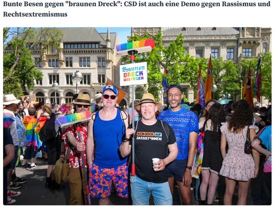 CSD Bild mit Menschenmenge