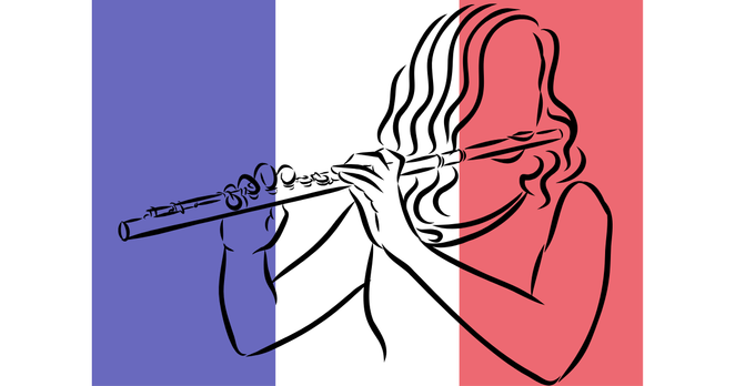 Gouvernement français joueur de flûte