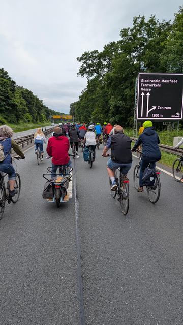 Bild von der Sternfahrt