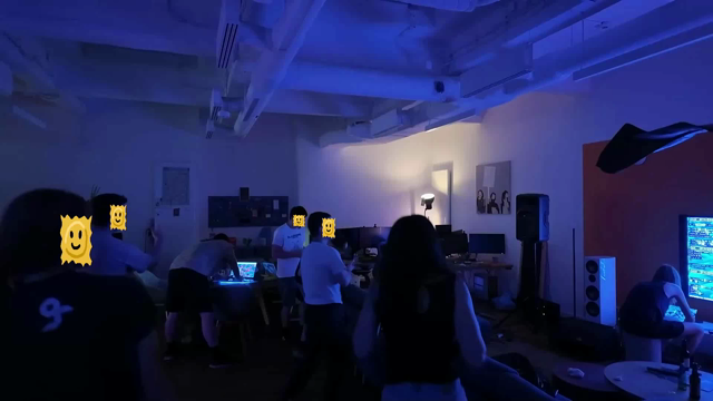 pastagangers dancing with ravioli faces