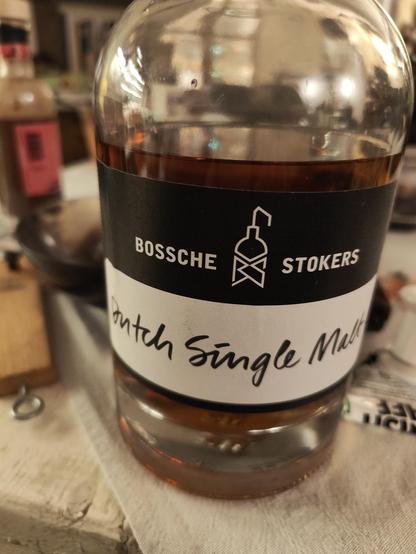 Bossche stokers Dutch Single Malt.
46%...