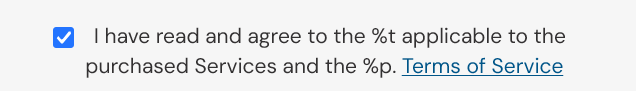 Image showing web site text including placeholders.