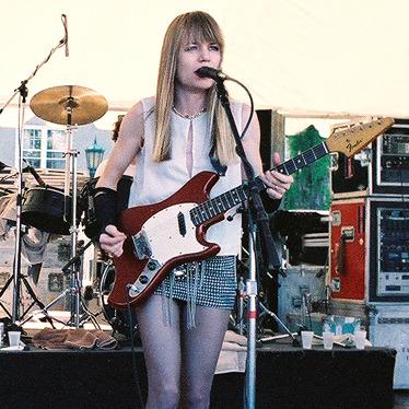 Baskytaristka Tina Weymouth