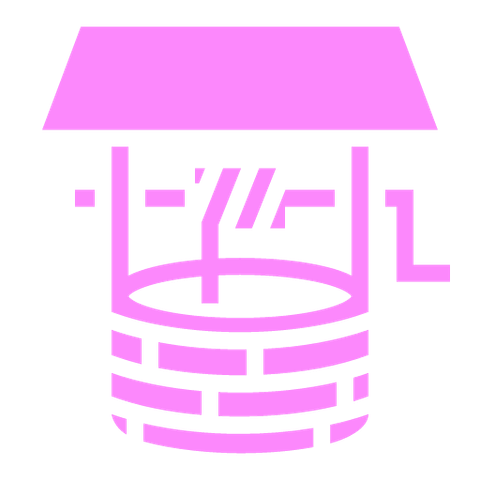 an icon of a well