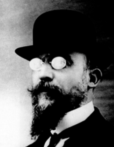 a quite cool picture of erik satie