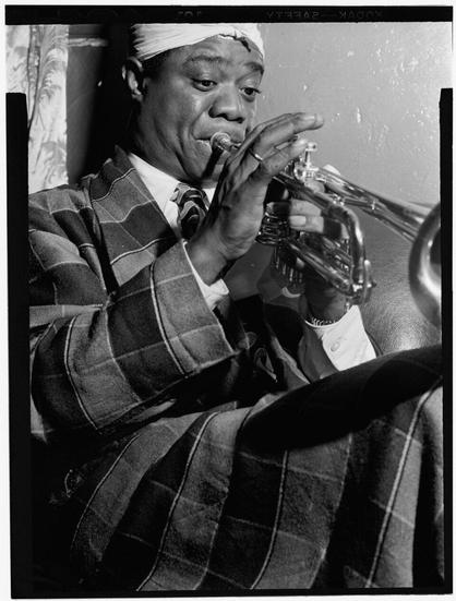 Louis Armstrong v červenci 1946 v newyorském Aquarium