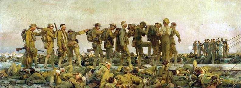 Gassed 
John Singer Sargent 
1919