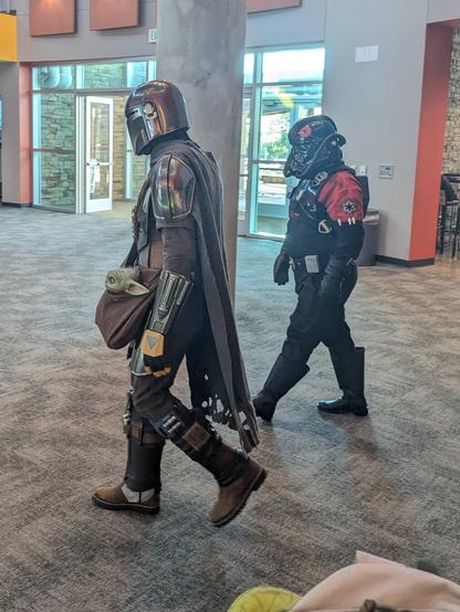 And a TIE pilot, I think?