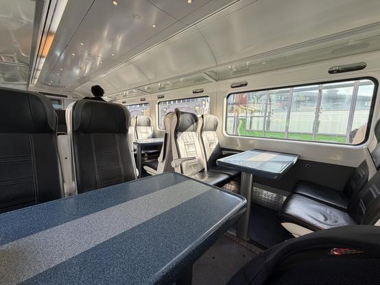 Interior of a class 22000 Irish Rail DMU