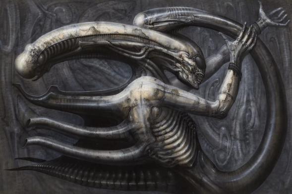 Necronom IV 
H.R. Giger 
1976