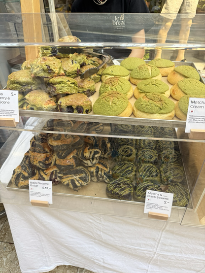 Der Berner Mikro Sauerteigbeck le Bread hat heute allerlei japanisch inspirierte Köstlichkeiten dabei