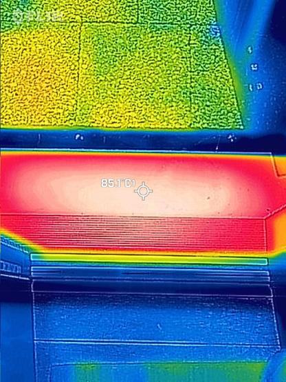 Very hot Aluminium step