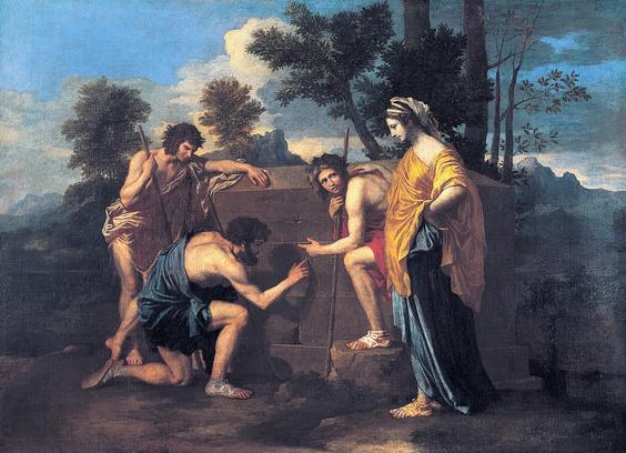 Et in Arcadia Ego 
Nicolas Poussin
1638