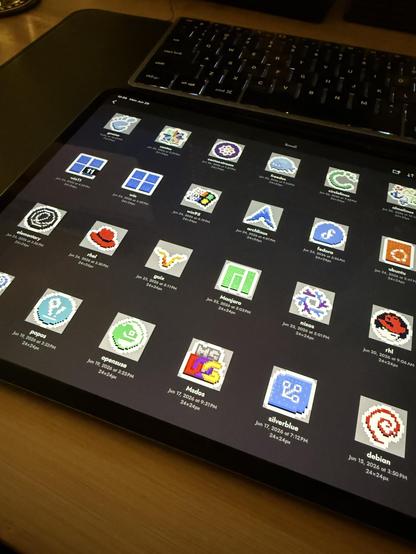 OS / distro icons at 24x24px