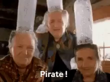 Les mémés bigoudène qui disent "pirate" dans une pub tipiac