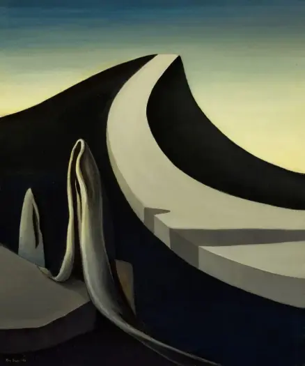 I Walk Without Echo 
Kay Sage 
1940