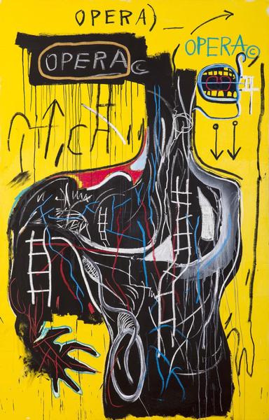 Anybody Speaking 
Jean-Michel Basquiat 
1982