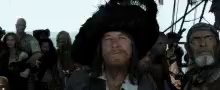 Captain Barbossa saying "Agreed."