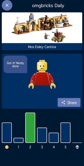 Lego hangman game.