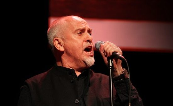 Anglický zpěvák Peter Gabriel