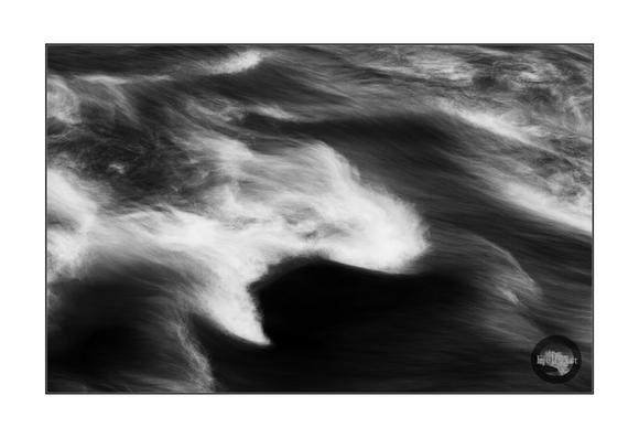 Long exposure photo of flowing water.