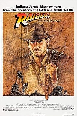 Movie Poster »Raiders of the lost ark« with Harrison Ford.
Source: https://en.wikipedia.org/wiki/Raiders_of_the_Lost_Ark