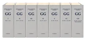 Screehshot der 7 Bände des Dürig / Herzog / Scholz (Beck-Verlag GG Kommentar)