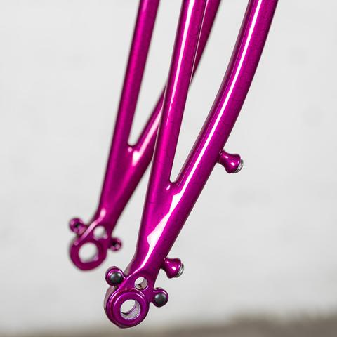 Bas de la fourche truss