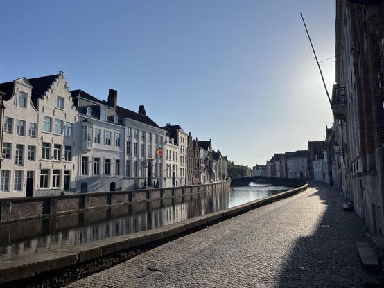 A canal in Bruges