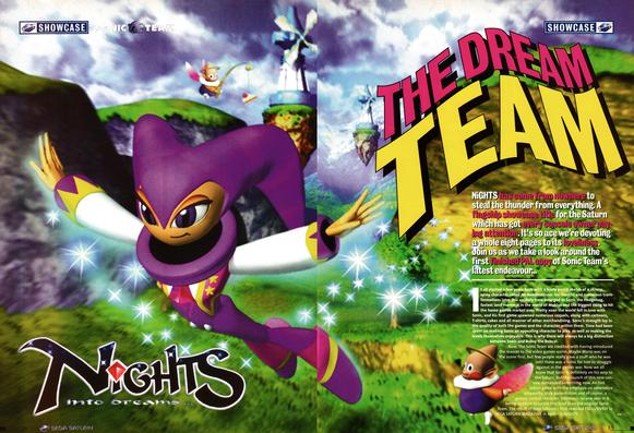 Today marks the 30th anniversary of what might very well be the best game ever created: NiGHTS into Dreams, which came out on July the 5th 1996 in Japan on the Sega Saturn.

Here is the preview from Official Sega Saturn Magazine 10 - August 1996 (UK)