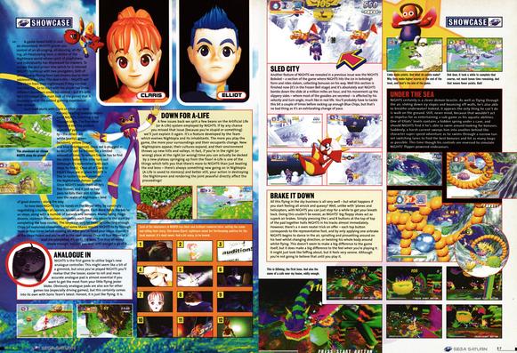 Today marks the 30th anniversary of what might very well be the best game ever created: NiGHTS into Dreams, which came out on July the 5th 1996 in Japan on the Sega Saturn.

Here is the preview from Official Sega Saturn Magazine 10 - August 1996 (UK)