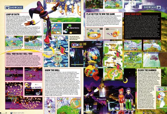 Today marks the 30th anniversary of what might very well be the best game ever created: NiGHTS into Dreams, which came out on July the 5th 1996 in Japan on the Sega Saturn.

Here is the preview from Official Sega Saturn Magazine 10 - August 1996 (UK)