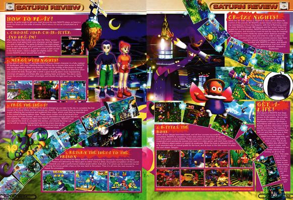 Review for NiGHTS into Dreams on Sega Saturn from Mean Machines Sega 47 - September 1996 (UK)

score: 96%