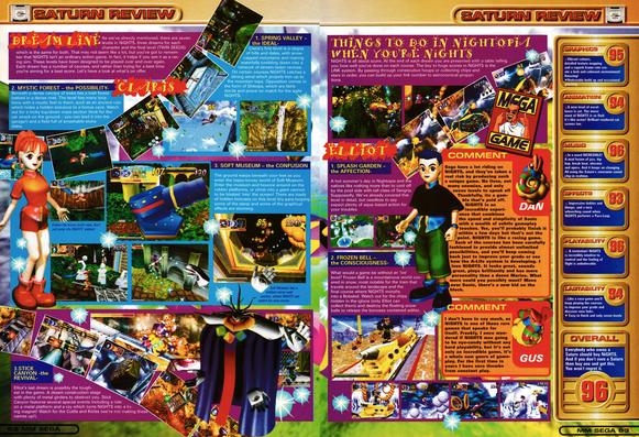 Review for NiGHTS into Dreams on Sega Saturn from Mean Machines Sega 47 - September 1996 (UK)

score: 96%