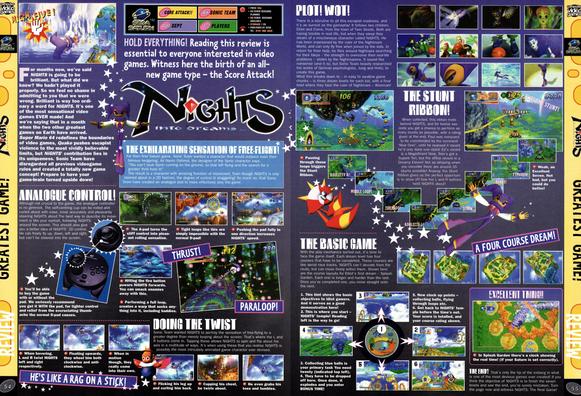Review for NiGHTS into Dreams on Sega Saturn from CVG 178 - September 1996 (UK)

score: 5/5