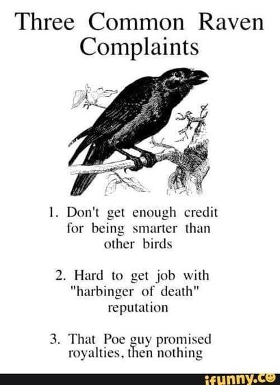 three common raven complaints