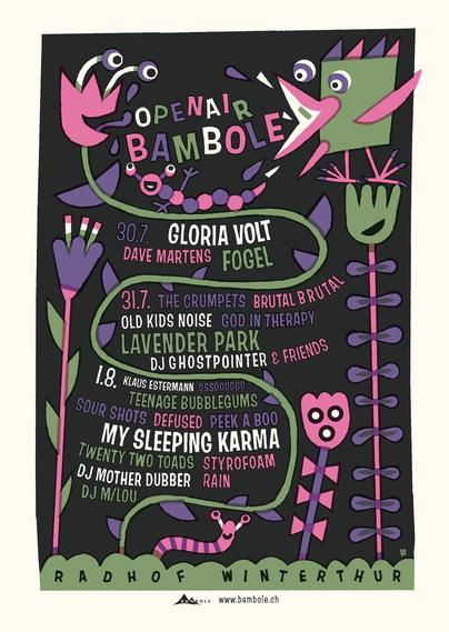 Bambole 2026 Openair Festival Flyer