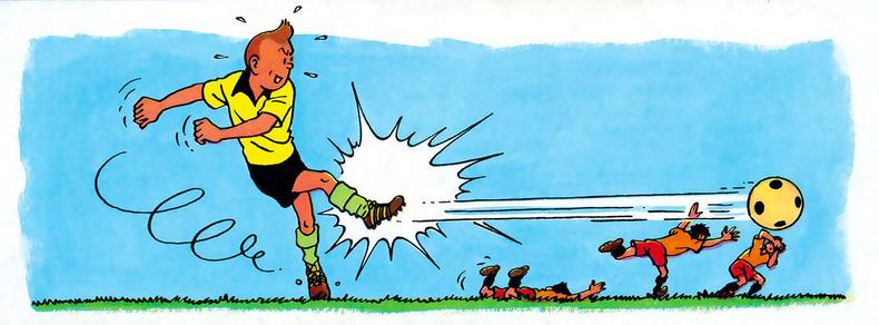 TinTin soccer meme...