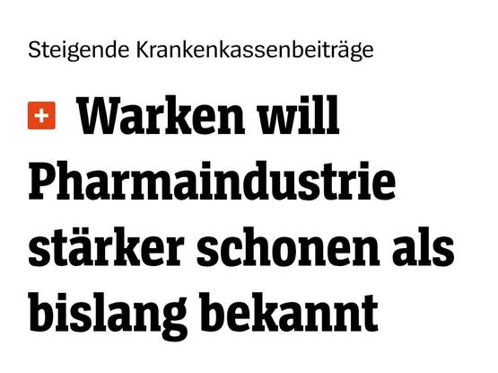 Warken will Pharmaindustrie stärker schonen als bislang bekannt