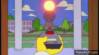 Short animation: The Simpsons episode where Mr Burns blocks the sun