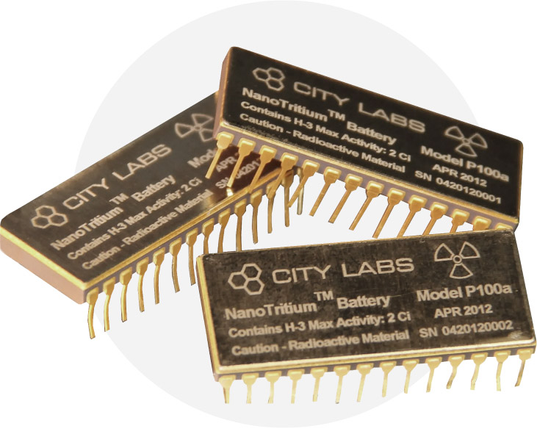 Image of 3 tritium batteries