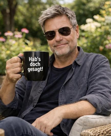Hab's doch gesagt!