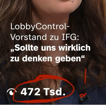 Insta Video mit fast 500K views.